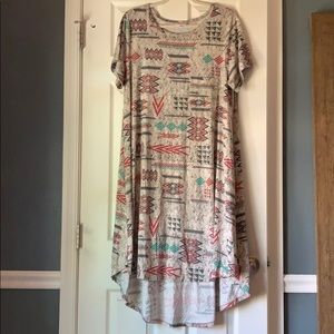 LuLaRoe Carly Aztec Design XL